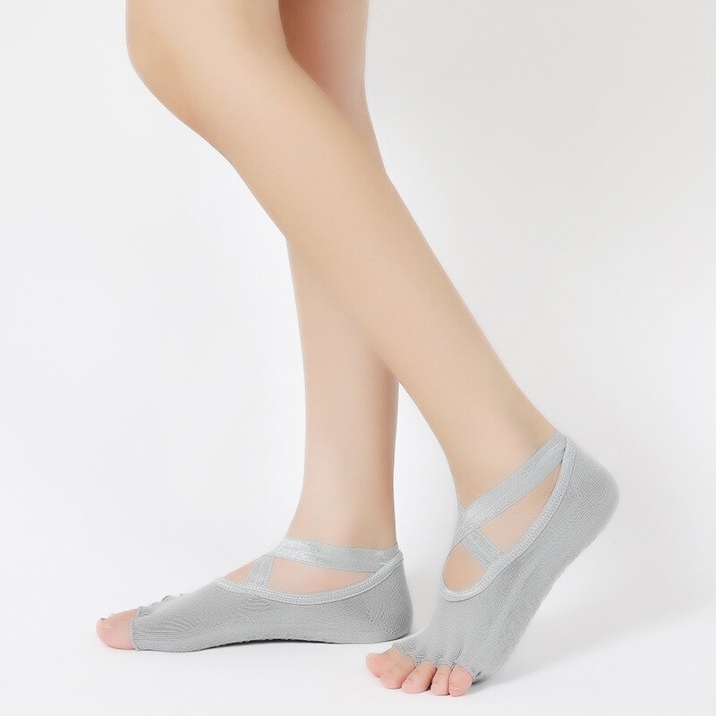 Yoga Socks for Women, Non-Slip Slipper Socks with Grippers
