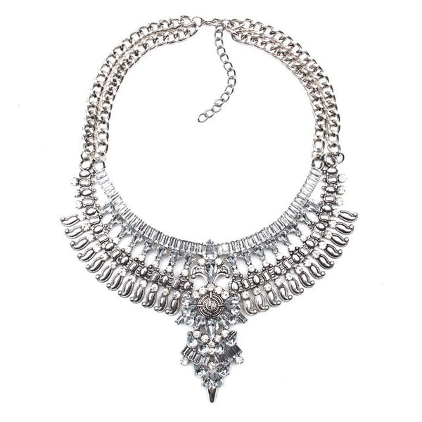 Rhinestone Gypsy Necklace